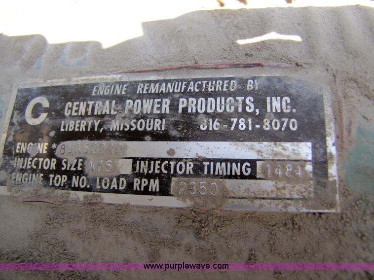 image for item 5253 1974 International Transtar 4200 water truck