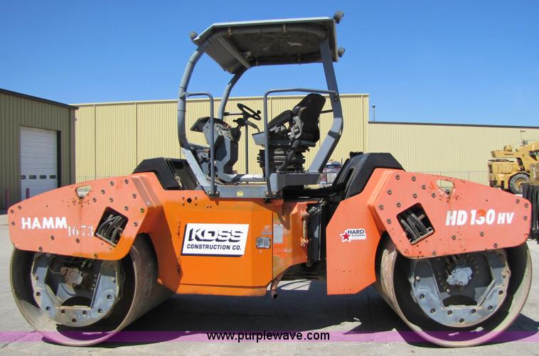 image for item 5272 Hamm HD-130-HV vibratory roller