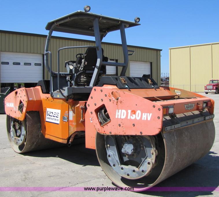 image for item 5272 Hamm HD-130-HV vibratory roller