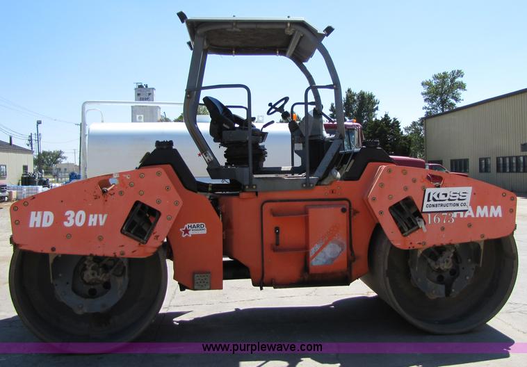 image for item 5272 Hamm HD-130-HV vibratory roller