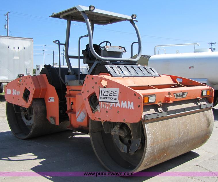 image for item 5272 Hamm HD-130-HV vibratory roller
