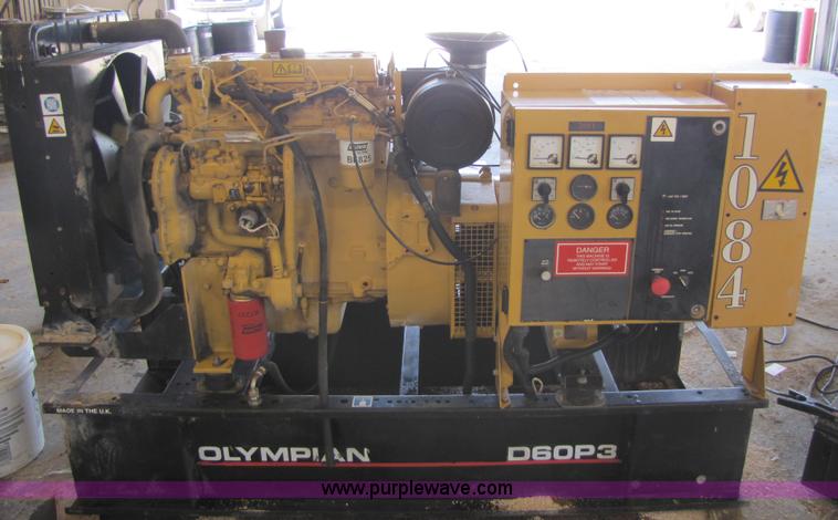 image for item 5287 2003 Olympian generator