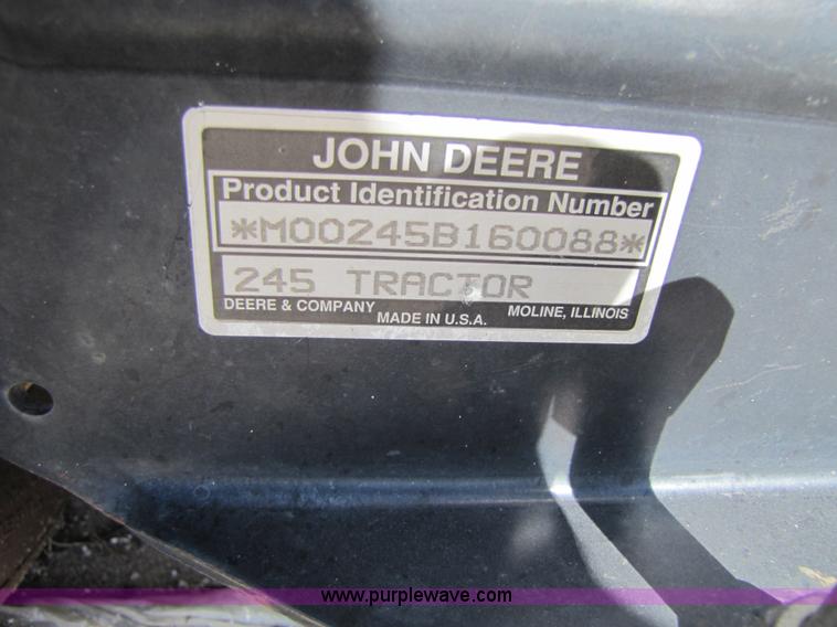 image for item 5288 John Deere 245 lawn mower