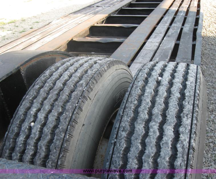 image for item 5567 1984 Talbert 39' lowboy trailer