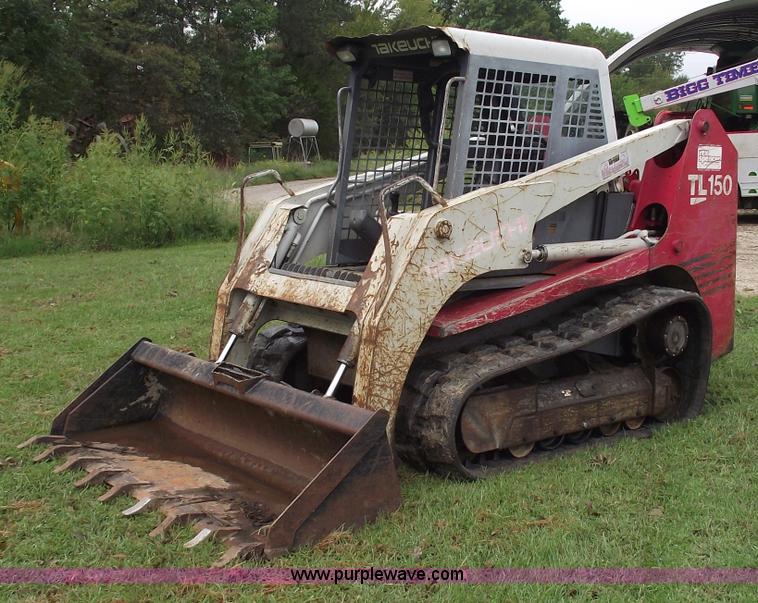 image for item 5787 2002 Takeuchi TL150 skid steer