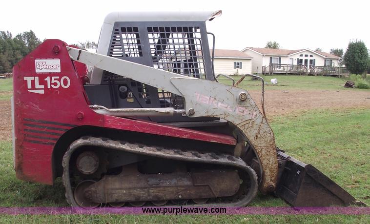 image for item 5787 2002 Takeuchi TL150 skid steer
