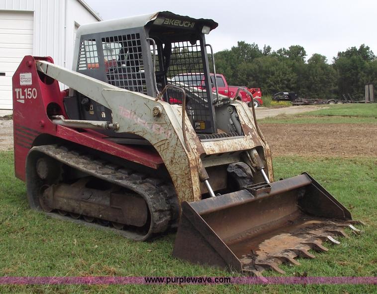 image for item 5787 2002 Takeuchi TL150 skid steer