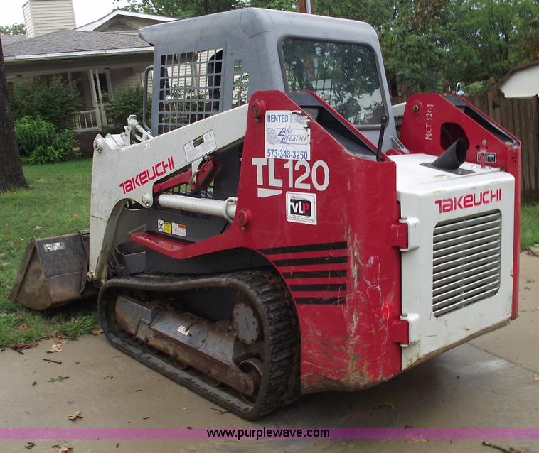 image for item 5855 2009 Takeucki TL120 skid steer