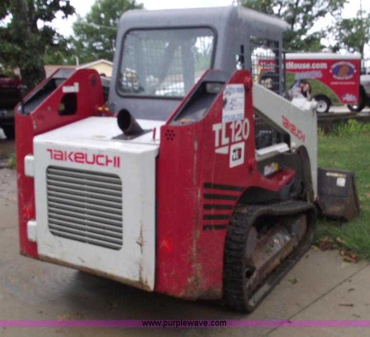 image for item 5855 2009 Takeucki TL120 skid steer