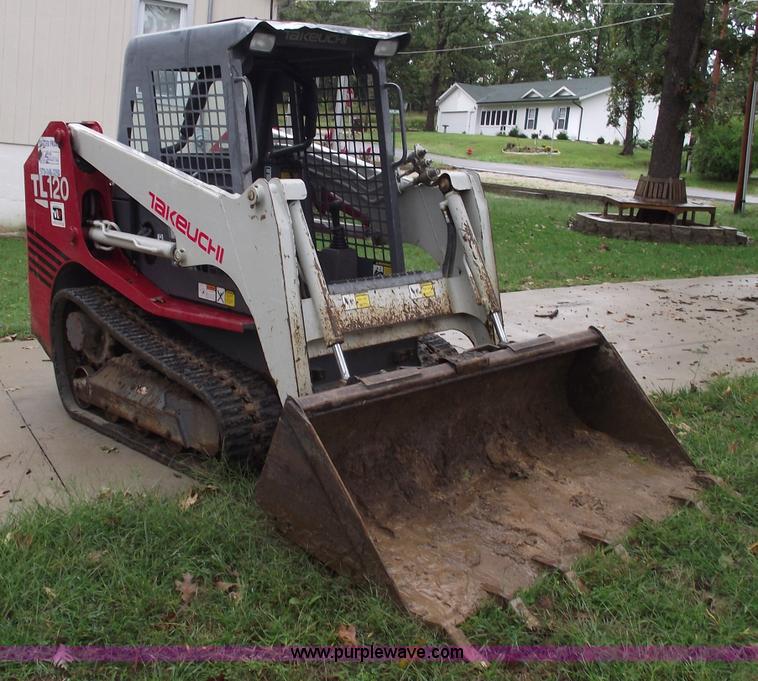 image for item 5855 2009 Takeucki TL120 skid steer