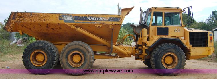 image for item 6040 1997 Volvo A30C articulated dump truck