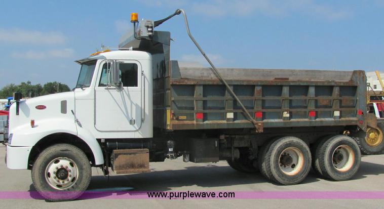 image for item 6958 2001 Peterbilt Conventional 330 tandem axle dump truck