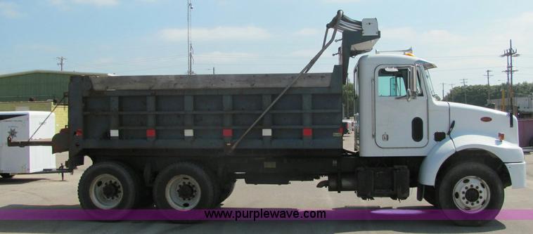 image for item 6958 2001 Peterbilt Conventional 330 tandem axle dump truck