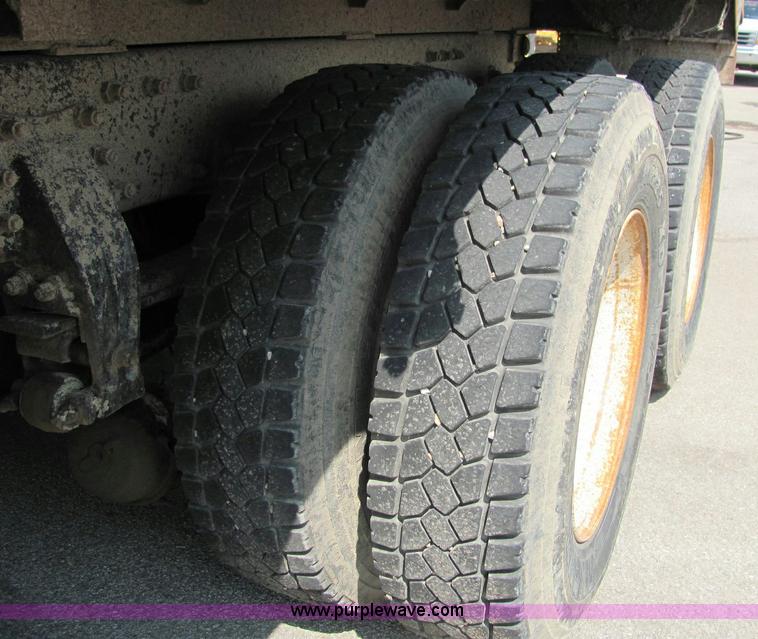 image for item 6958 2001 Peterbilt Conventional 330 tandem axle dump truck