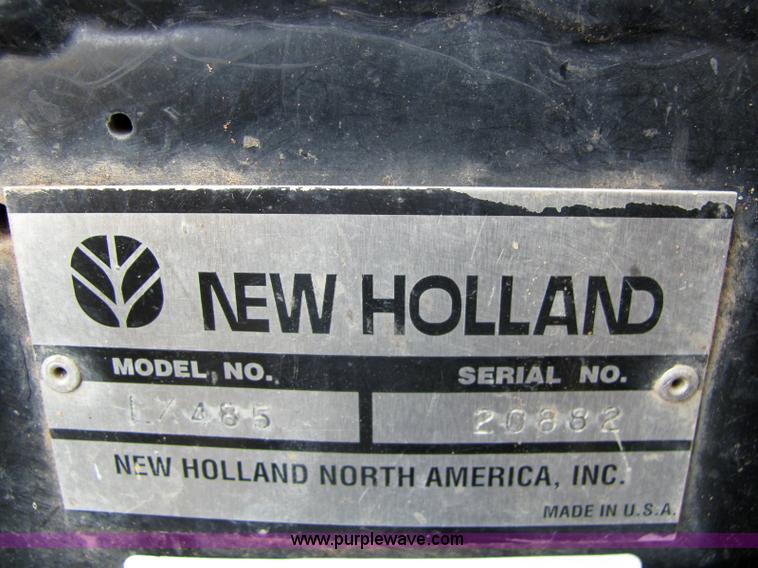 image for item 6987 1998 New Holland LX485 skid steer