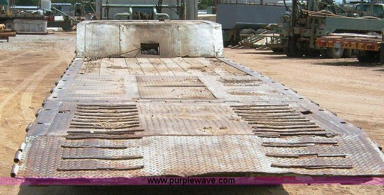 image for item 1811 1978 Schwartz 42' lowboy trailer