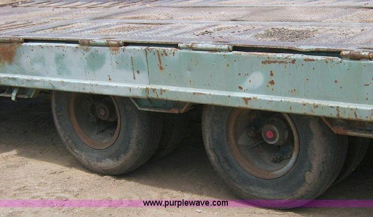 image for item 1811 1978 Schwartz 42' lowboy trailer