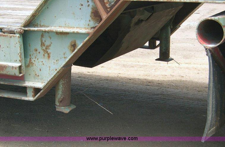 image for item 1811 1978 Schwartz 42' lowboy trailer