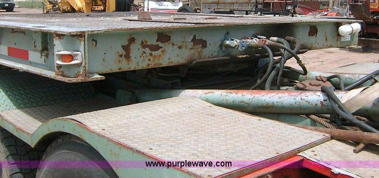 image for item 1811 1978 Schwartz 42' lowboy trailer