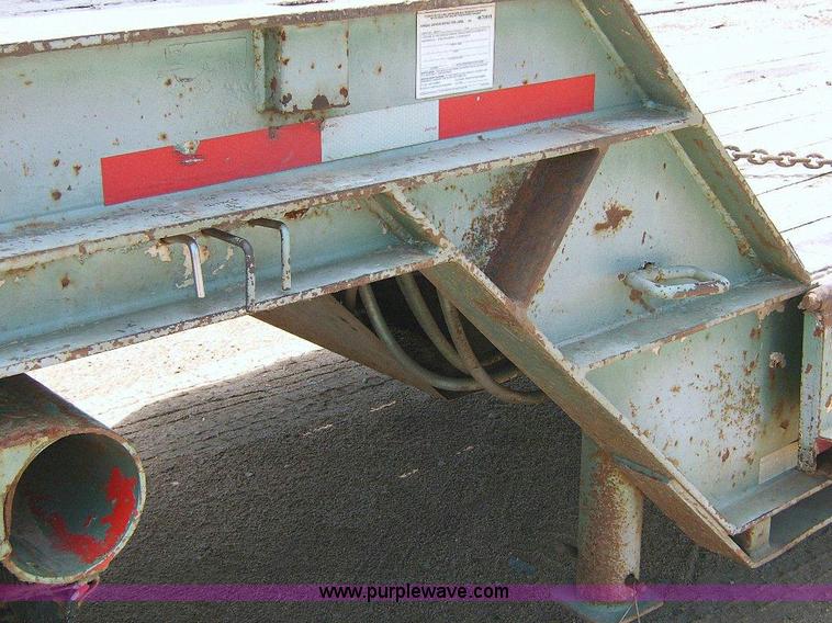 image for item 1811 1978 Schwartz 42' lowboy trailer