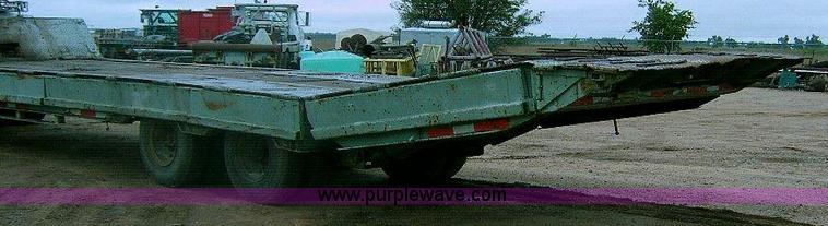 image for item 1811 1978 Schwartz 42' lowboy trailer