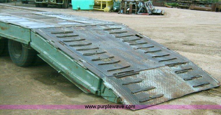 image for item 1811 1978 Schwartz 42' lowboy trailer