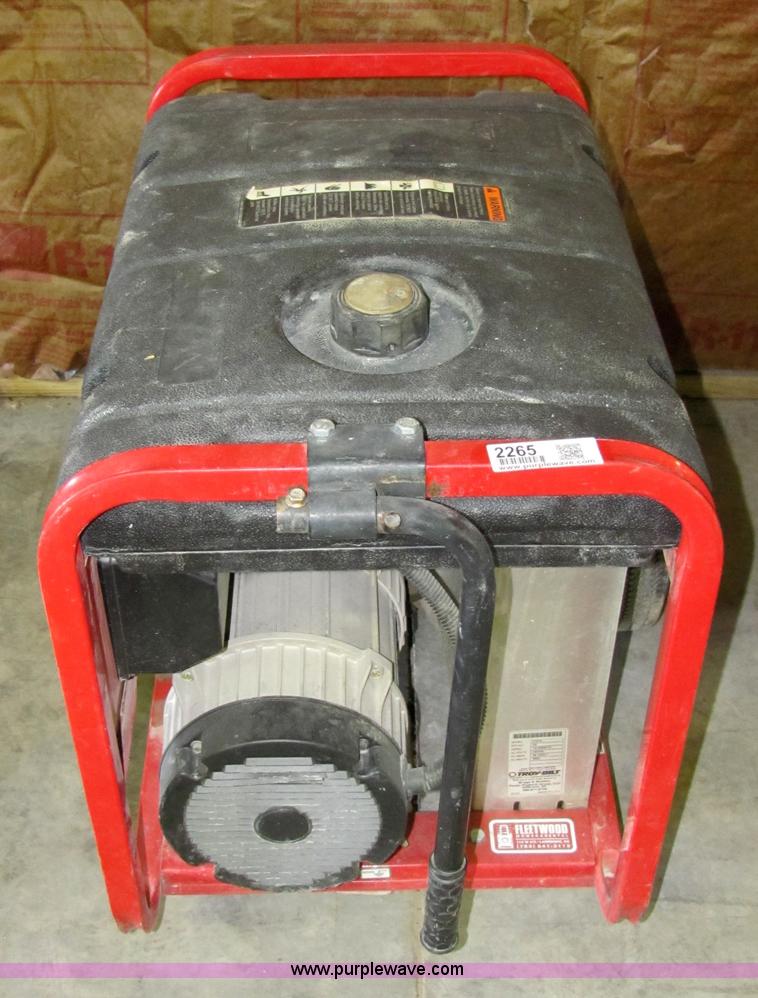 TroyBilt 5550 watt portable generator in Lawrence, KS Item 2265 sold