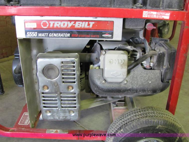 Briggs Lawrence Ks >> Troy-Bilt 5550 watt portable generator | Item 2265 | SOLD ... Briggs Lawrence Ks >> Troy-Bilt 5550 watt portable generator | Item 2265 | SOLD ...