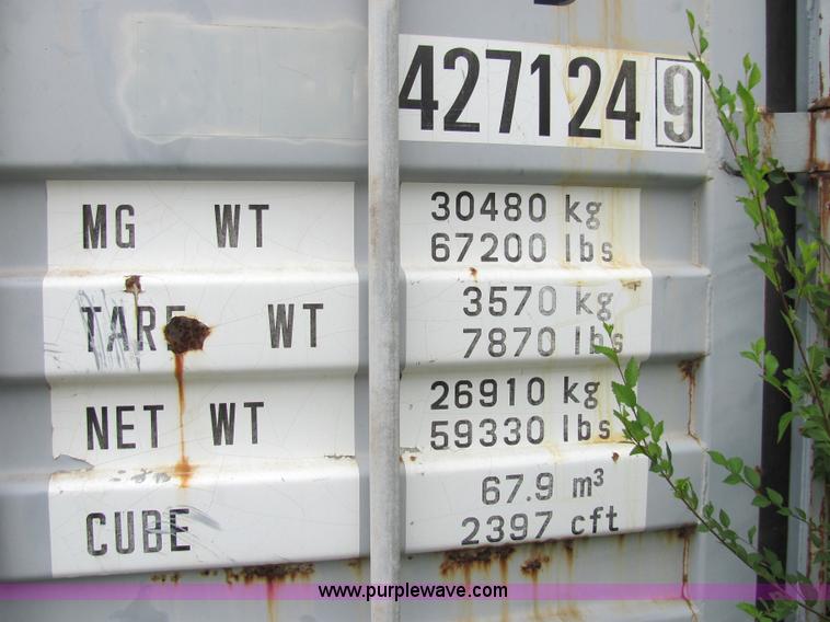 image for item 2332 Storage container