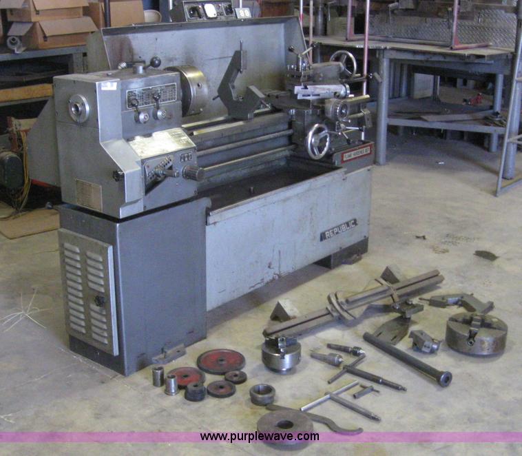 image for item 2965 Republic 12 x 40 engine lathe