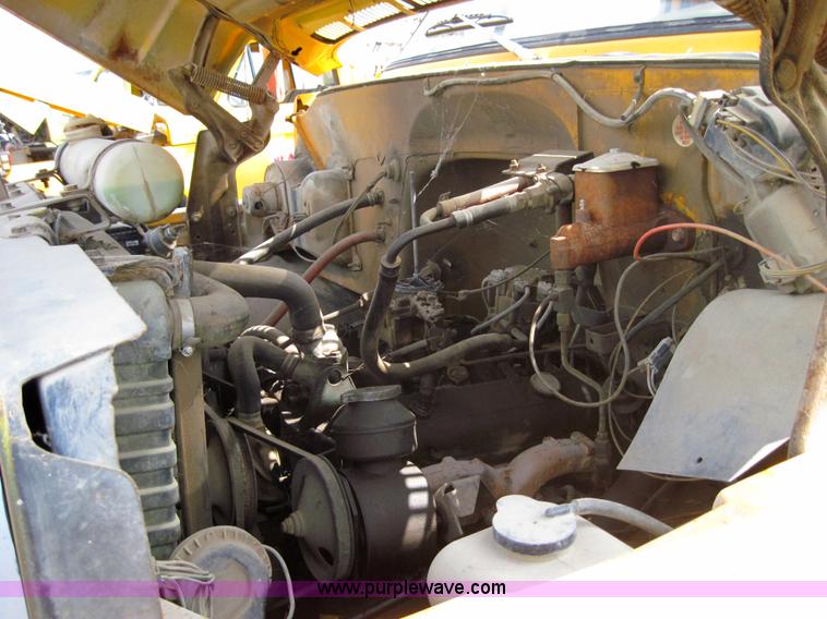 image for item 3157 1978 Chevrolet C60 flatbed truck with hoist