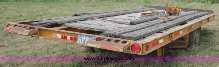 image for item 3158 18' flatbed trailer
