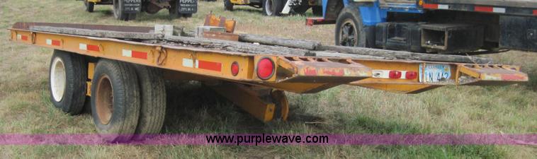 image for item 3158 18' flatbed trailer