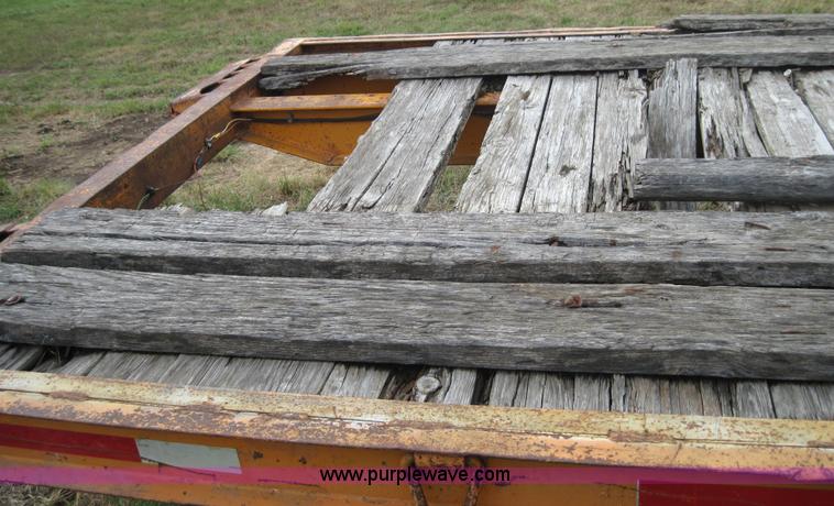 image for item 3158 18' flatbed trailer