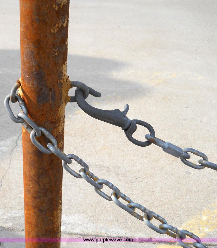 image for item 5018 Four post forklift platform