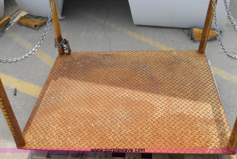 image for item 5018 Four post forklift platform