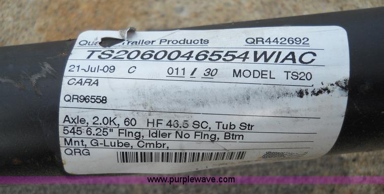 image for item 5037 Axle