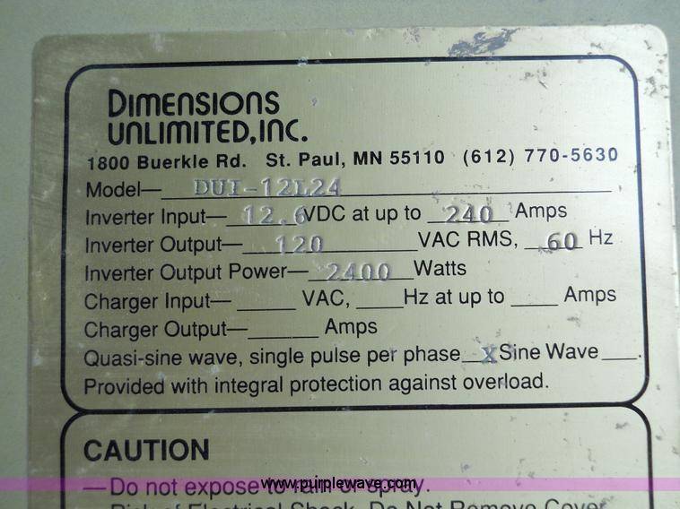 image for item 5043 Inverter