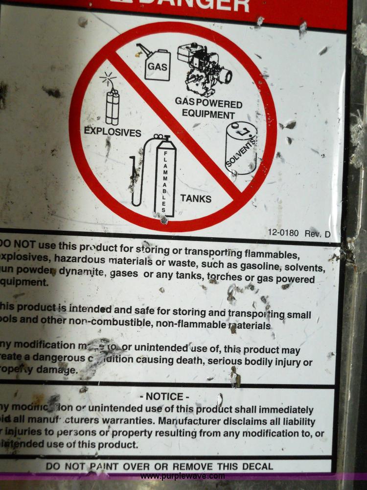 image for item 5047 Watherguard tool box