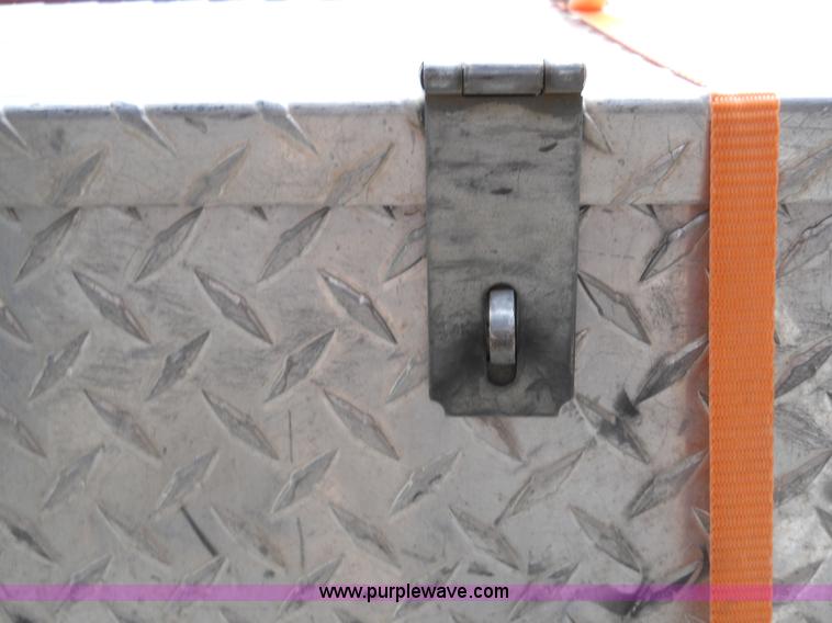 image for item 5048 (2) aluminum chain saw boxes