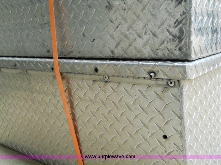 image for item 5048 (2) aluminum chain saw boxes