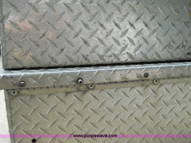 image for item 5048 (2) aluminum chain saw boxes