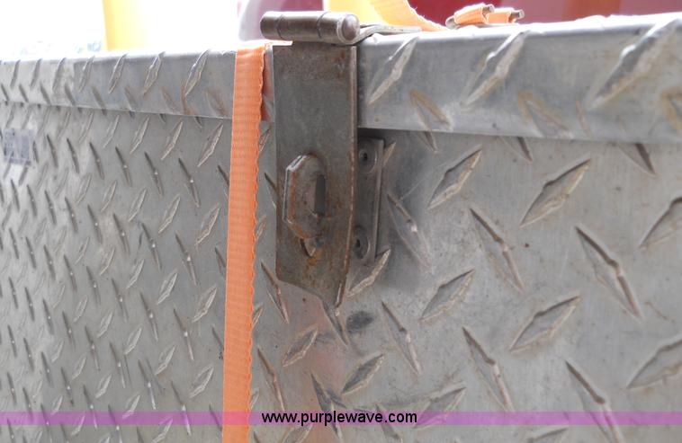 image for item 5051 (2) aluminum chain saw boxes