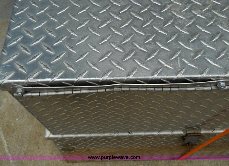 image for item 5051 (2) aluminum chain saw boxes