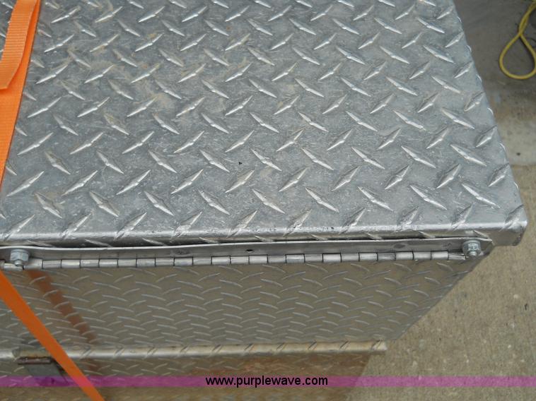 image for item 5051 (2) aluminum chain saw boxes