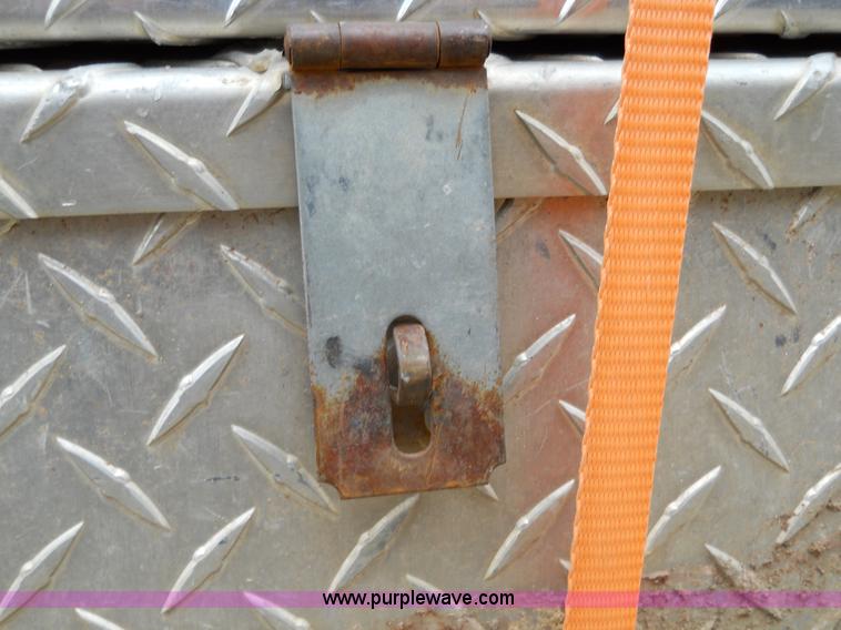 image for item 5051 (2) aluminum chain saw boxes