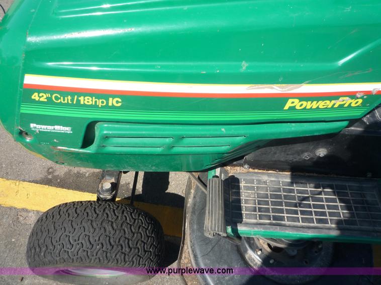 image for item 5600 Power Pro 42" cut riding lawn mower