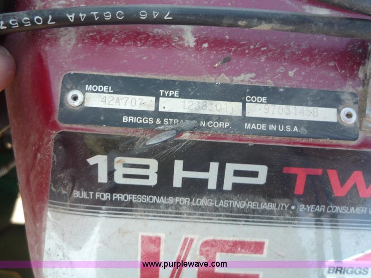 image for item 5600 Power Pro 42" cut riding lawn mower