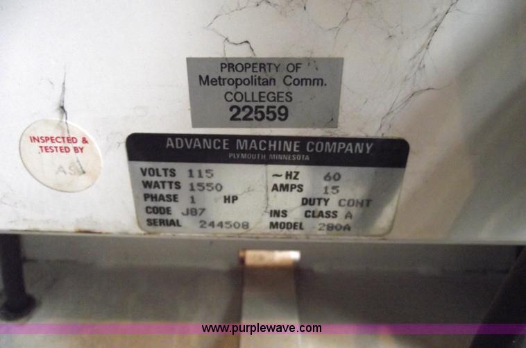 image for item 5845 (2) commercial vacuums