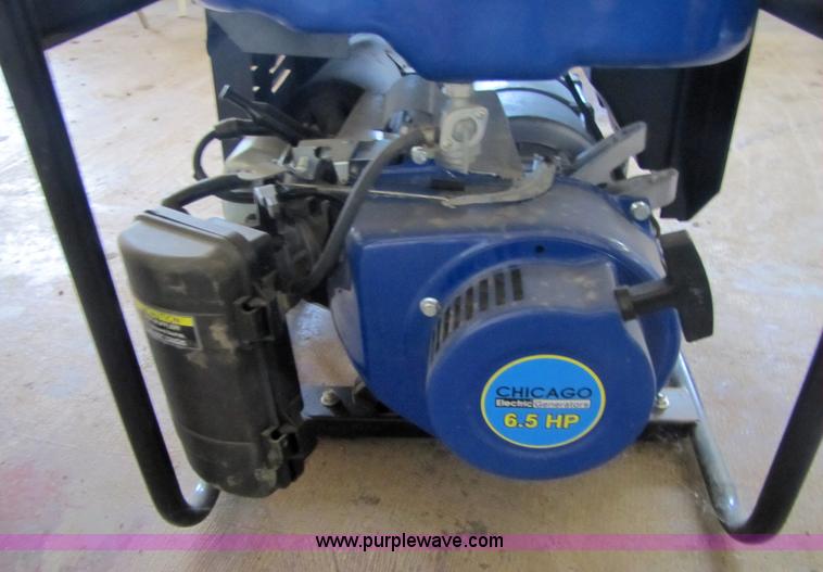 image for item 7212 Chicago Electric generator